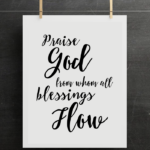 10 Black White Hymn Digital Prints 8x10 Hymns Lyrics Art Hymn