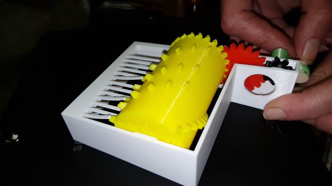 3D Printed Music Box YouTube