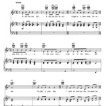 55 PDF PRINTABLE PIANO SHEET MUSIC FREE POPULAR SONGS PRINTABLE