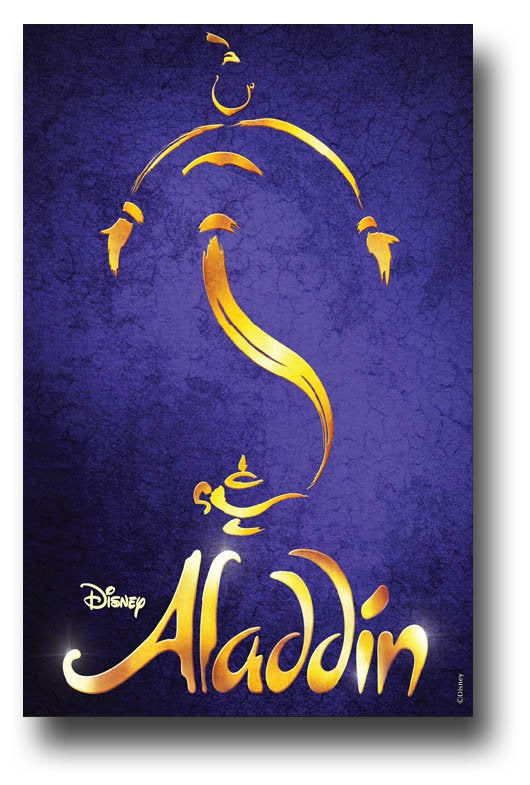 Aladdin Broadway Musical Poster Canvas Print Decor Your Space