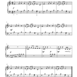 Alouette Sheet Music For Piano 8notes