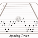 Amazing Grace For Zither Lap Harp Harpa Partituras M sica Para Viagem