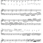 Beginner Canon In D Piano Sheet Music Free Printable Canon In D By