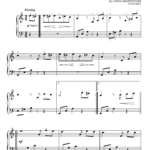 Beginner Fur Elise Ludwig Van Beethoven Easy Piano Sheet Music