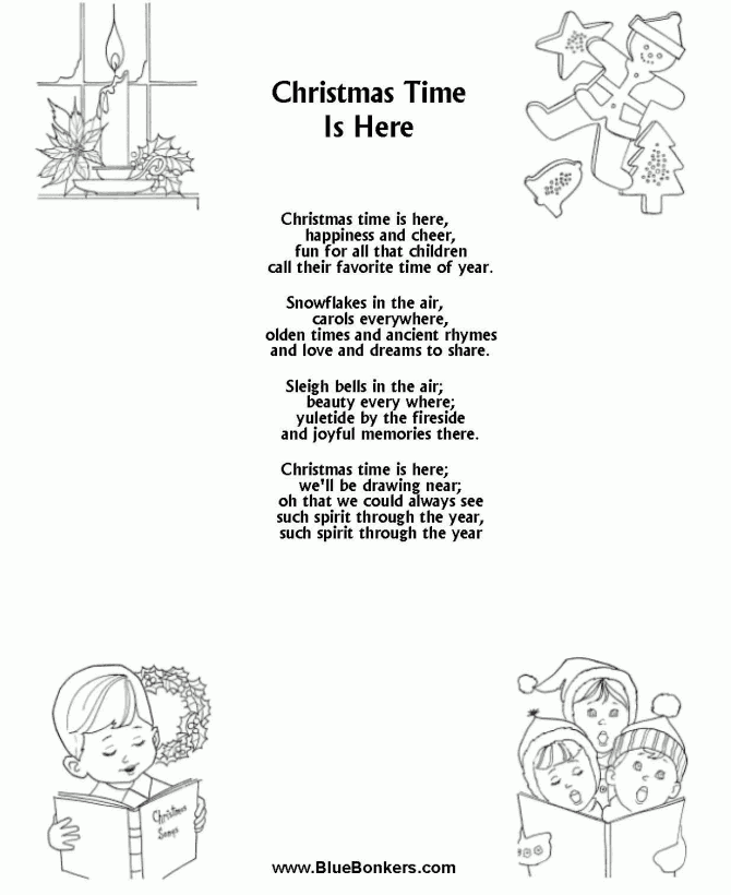 Bible Printables Christmas Songs And Christmas Carol Lyrics