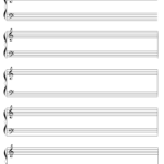 Blank Piano Sheet Music For All My Fellow Piano Lovers Blank Sheet