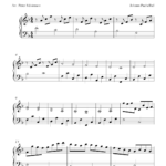 Canon In D By Pachelbel Free Piano Sheet Music