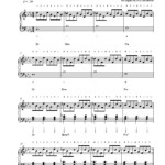 Clocks By Coldplay Piano Sheet Music Intermediate Level Piano Sheet