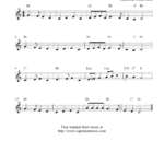 Deck The Halls Free Christmas Trumpet Sheet Music