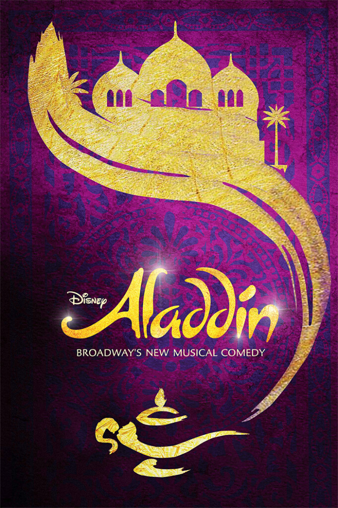 Disney Aladdin Musical Poster