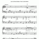 Disney Piano Sheet Music Free Printable That Are Canny Russell Website