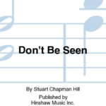 Don t Be Seen By Stuart Chapman Hill Octavo Sheet Music For Cello