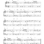 Easy Free Christmas Piano Sheet Music Notes Go Tell It To The Mountain