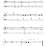 Easy Free Christmas Piano Sheet Music Notes Joy To The World