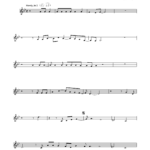 Easy French Horn Solo Print Sheet Music Now