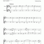 Free Amazing Grace for Beginners Sheet Music For Two Flutes