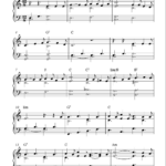 Free Easy Christmas Piano Sheet Music O Holy Night