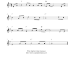 Free Easy Clarinet Sheet Music Red River Valley