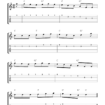 Free Easy Guitar Tabs Sheet Music Score The Streets Of Laredo