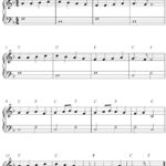 Free Easy Piano Sheet Music For Beginners Ode To Joy By Ludwig Van