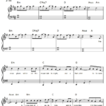 Free Let It Go Easy Version Frozen Theme Sheet Music Preview 1 Piano