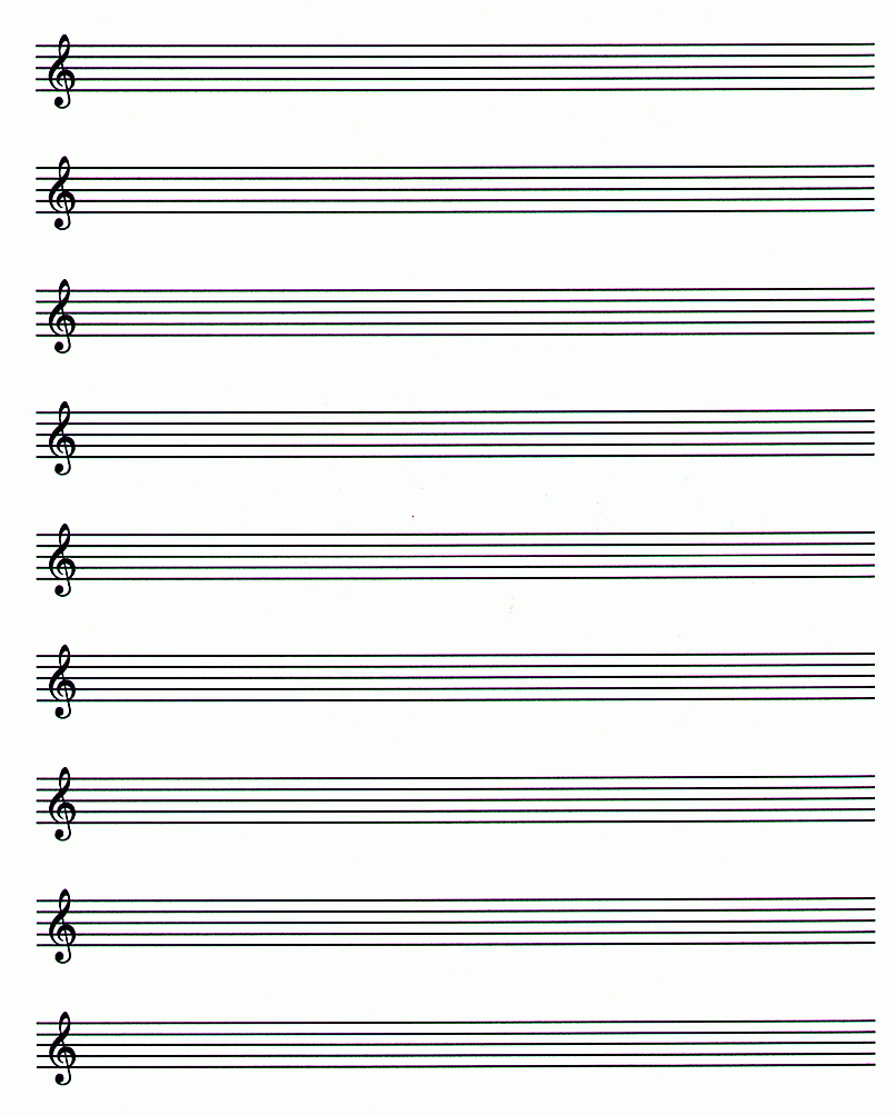 Free Manuscript Paper Blank Sheet Music Music Printables Violin