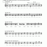 Free Music Downloads Intervals Worksheets For Music Educations