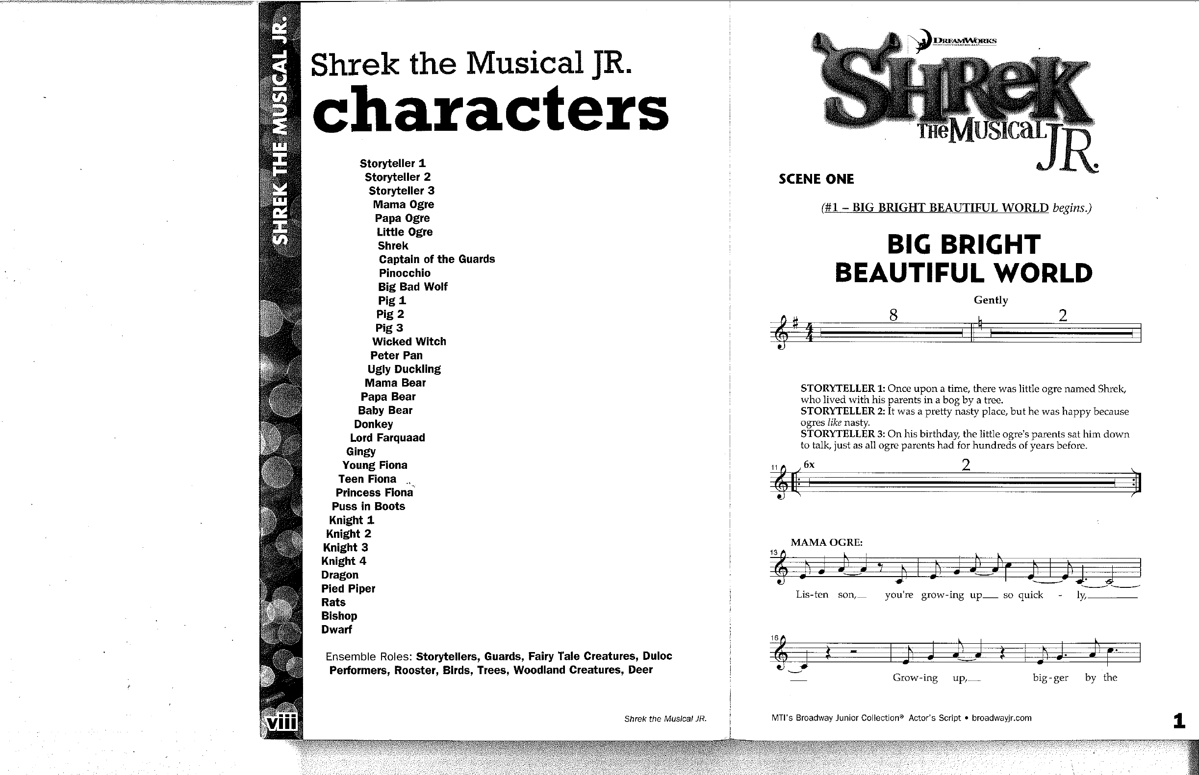 Free Printable Musical Scripts Free Printable