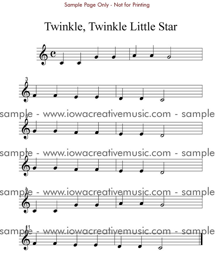 Free Trumpet Sheet Music Twinkle Twinkle Little Star Trumpet Sheet 