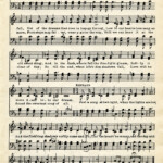 Free Vintage Sheet Music Graphic Love s Old Sweet Song Old Design