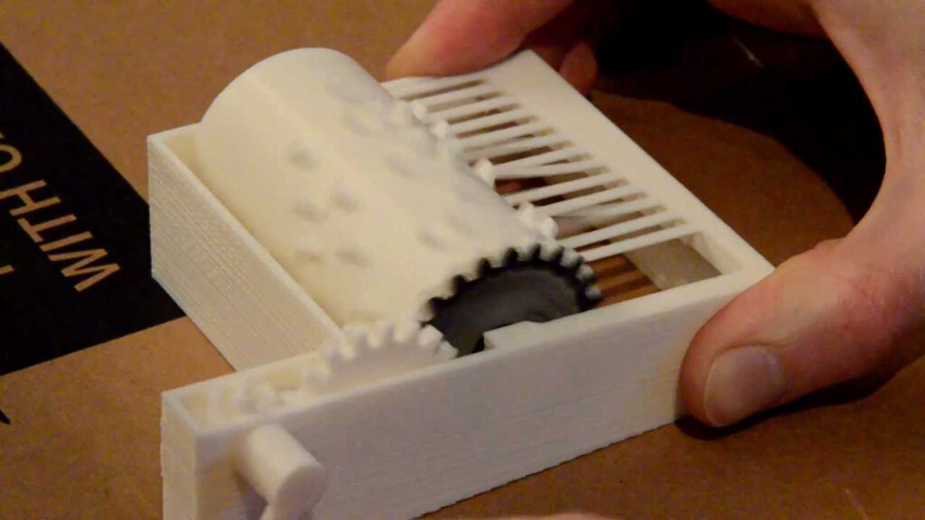 Fully 3D Printed Music Box Fr re Jacques Song YouTube