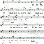 Gungor Beautiful Things Sheet Music Leadsheet In G Major