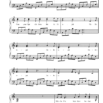 Hallelujah Piano Sheet Music Free Printable Free Printable A To Z