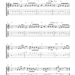 How Great Thou Art Easy Free Christian Guitar Tablature Sheet Music