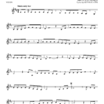 I ve Got A Dream from Disney s Tangled Violin Solo Sheet Music