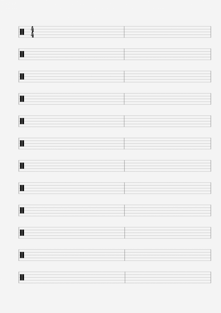 Image Result For Drum Note Empty Drum Sheet Music Blank Sheet Music 