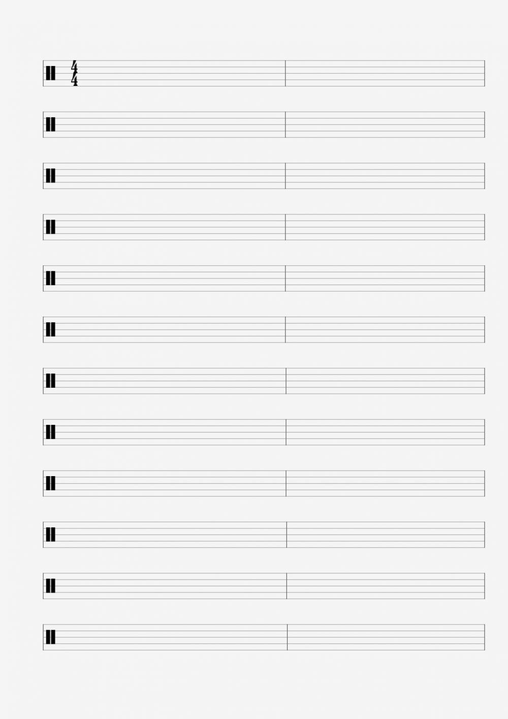 Image Result For Drum Note Empty Drum Sheet Music Blank Sheet Music