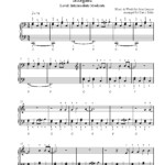 Imagine By John Lennon Piano Sheet Music Intermediate Level