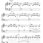 Love Story Sheet Music By Taylor Swift Piano Big Notes 74568