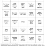 Music Bingo Cards To Download Print And Customize