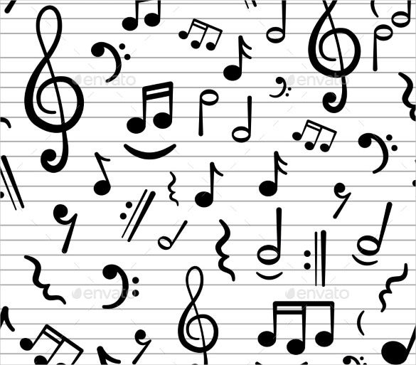 Musical Note Template 9 Free PDF EPS Format Download Free 