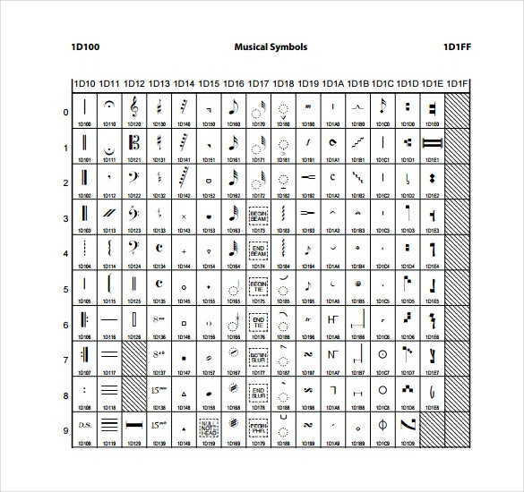 Musical Note Template 9 Free PDF EPS Format Download Free 