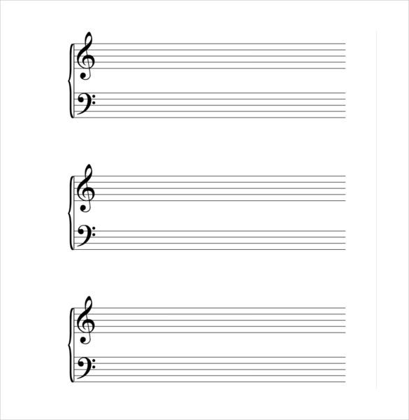 Musical Note Template 9 Free PDF EPS Format Download Free