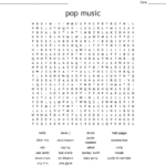 Musical Terms Word Search Wordmint Free Printable Music Word