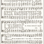 Patreon Hymn Sheet Music Printable Hymns Gospel Song Lyrics