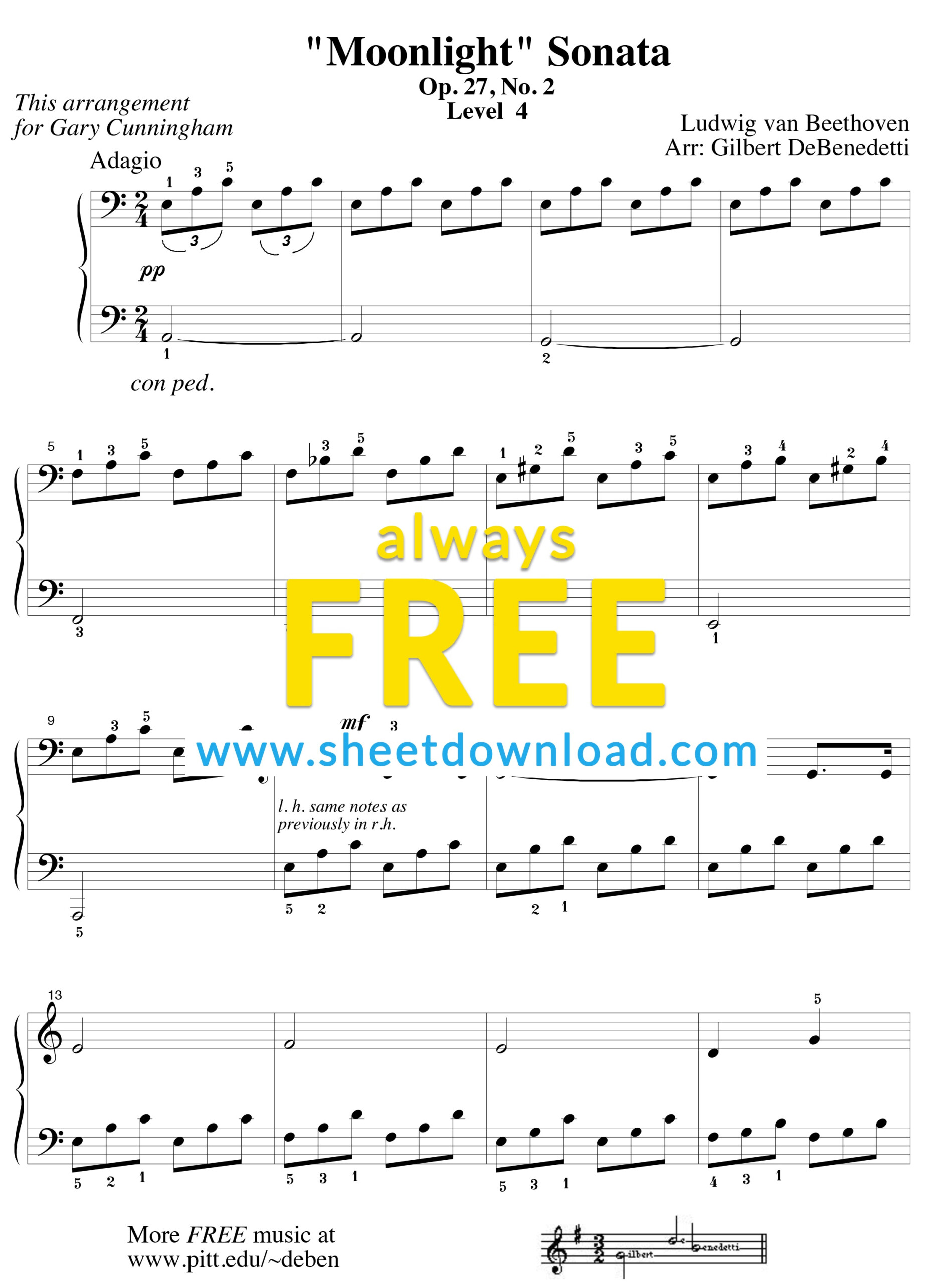 Piano Sheet Music For Beginners Popular Songs Free Printable Free 