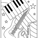 Printable Music Coloring Pages Updated 2021