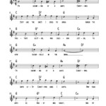 Sheet Music By Paul Gladis White Christmas