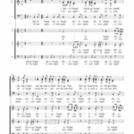 Sheet Music Christmas A Cappella SATB