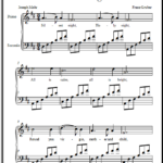 Silent Night Sheet Music Piano Arrangements For Elementary Students